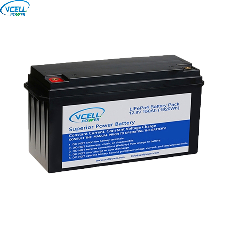 12.8V 12V 150Ah ডিপ সাইকেল LiFePO4 ব্যাটারি