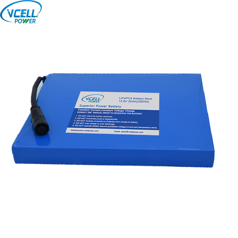 12.8V 20Ah রিচার্জেবল LiFePO4 ব্যাটারি