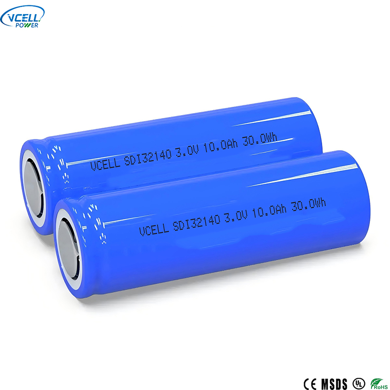 3.0V 10Ah 32140 নলাকার সোডিয়াম আয়ন ব্যাটারি