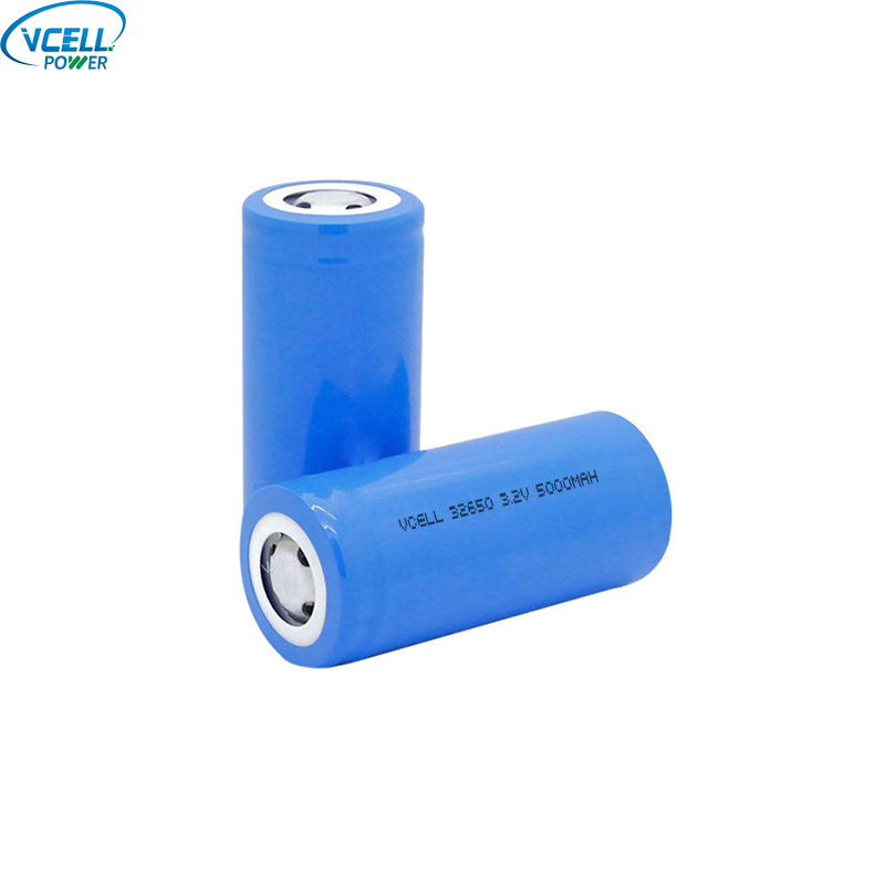 3.2V 5000mAh IFR32650 LiFePO4 ব্যাটারি