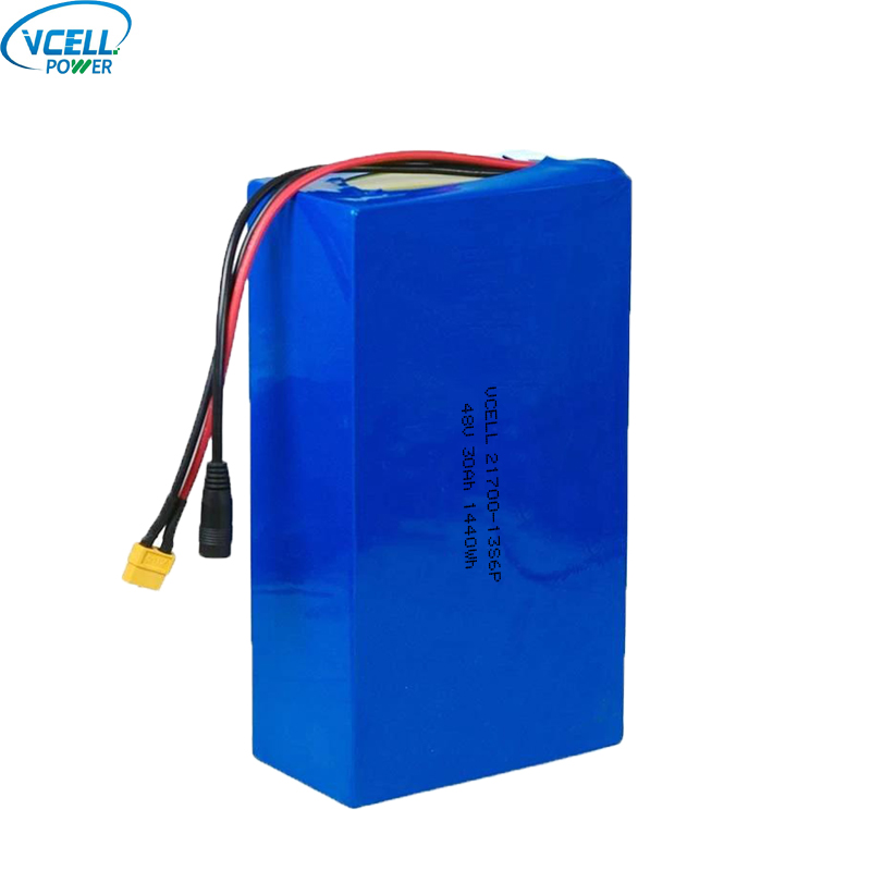 48v 30Ah 21700 লিথিয়াম আয়ন ব্যাটারি প্যাক