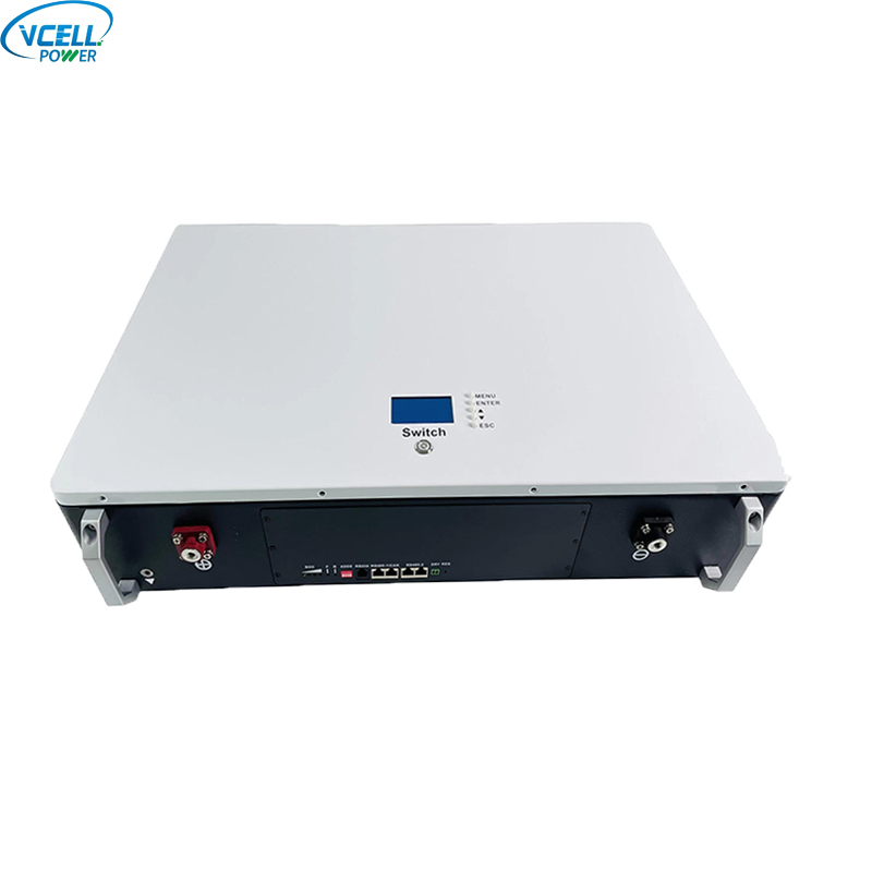 48V 51.2V 100.0Ah পাওয়ার ওয়াল টাইপ LiFePO4 ব্যাটারি