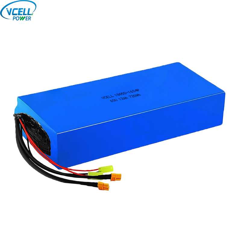 60V 12Ah 18650 লিথিয়াম আয়ন ব্যাটারি প্যাক