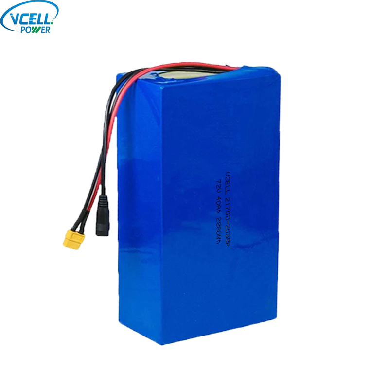 72V 40Ah রিচার্জেবল লিথিয়াম আয়ন ব্যাটারি