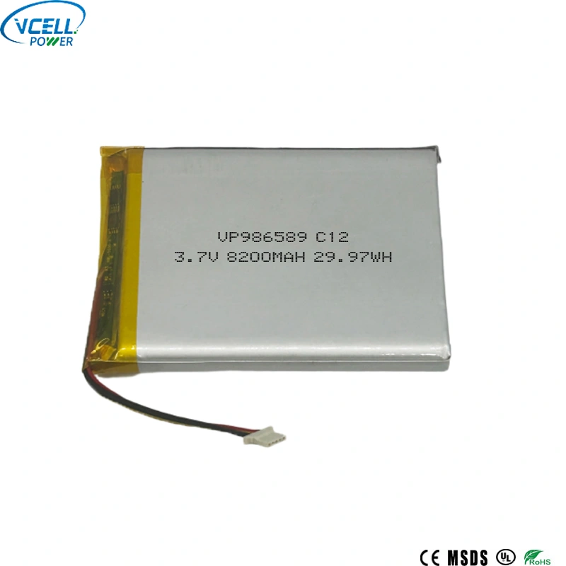 986589 3.7V 8200mah নতুন LiPo ব্যাটারি